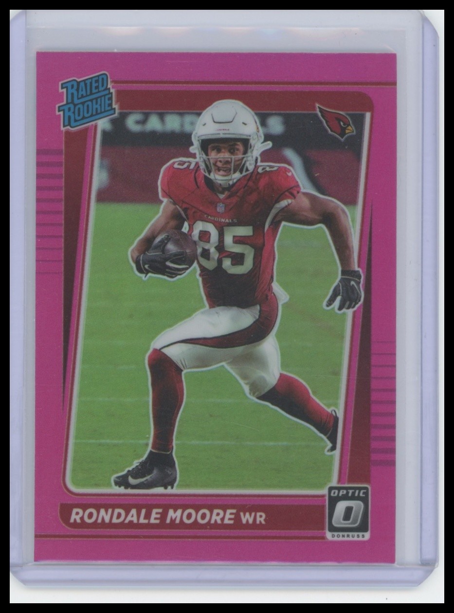 2021 Donruss Optic #217 Rondale Moore Pink