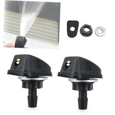 Pack-2 Car Front Windshield Washer, Automotive Wiper Nozzles, 0.31" Sprayer