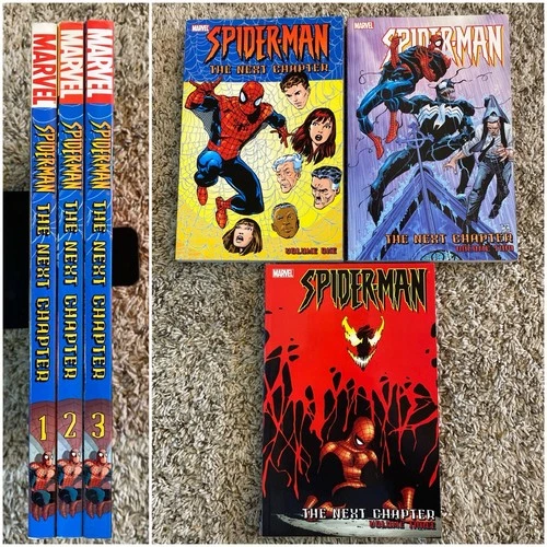 Spider-Man The Next Chapter TPB Set Vol 1 2 3 - Amazing Byrne Mackie 19