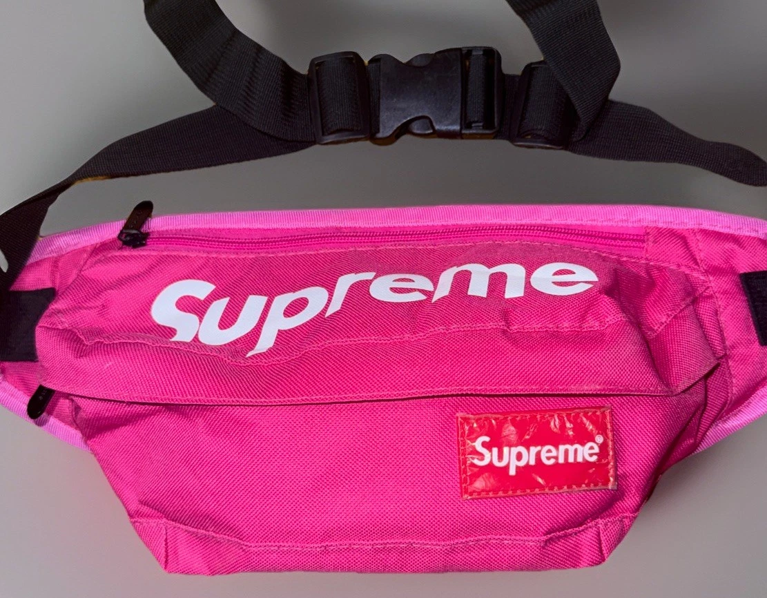 Supreme Pink Bags for Men for sale | eBay