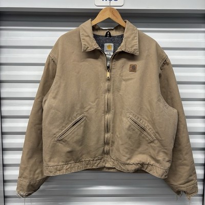 Vintage Y2K Carhartt Blanket-Lined Detroit Jacket  Saddle  J204 SDL Men s 2XL