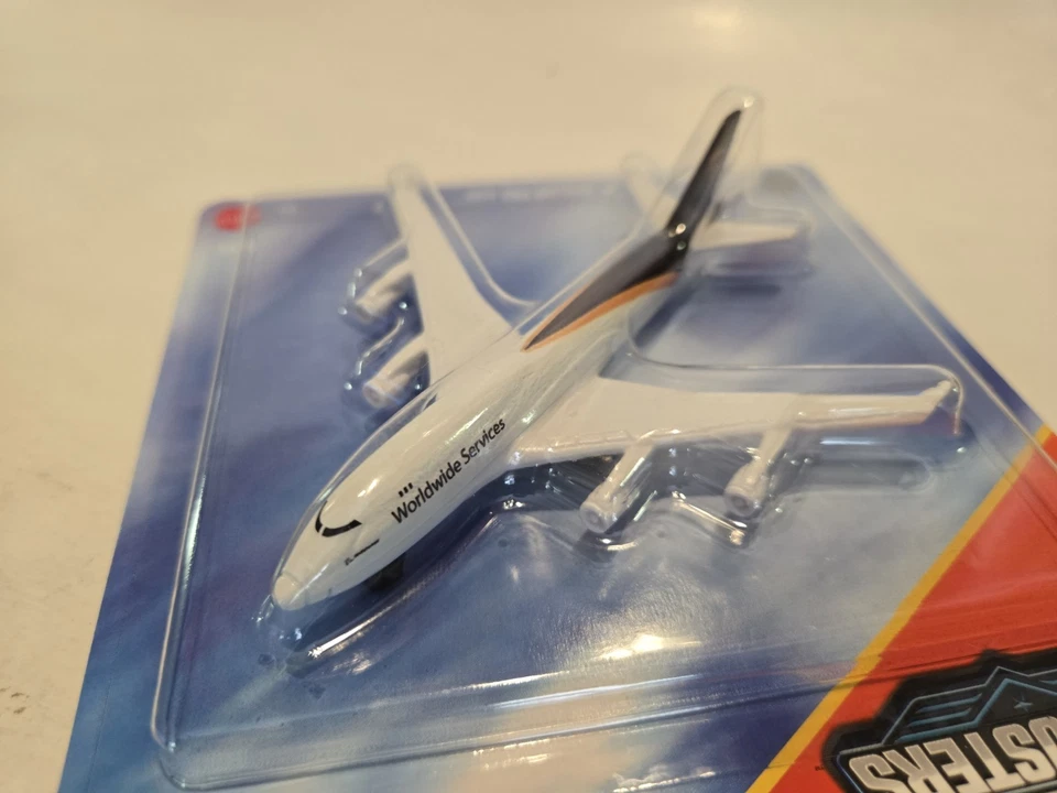 Matchbox Sky Busters Boeing 747-400 UPS - 2025 9/32 - Skybusters Free Shipping! - Image 4 of 4