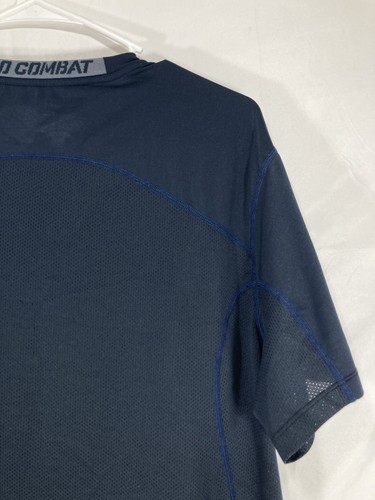 Nike Pro Combat Shirt Teen Large Black Dri-Fit Compression Fitted Short Sleeve - Picture 10 of 15