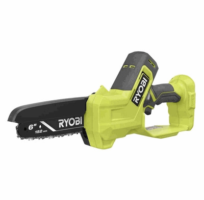 RYOBI ONE+ 18V 6 in. Cordless Battery Compact Pruning Mini Chainsaw (Tool Only)
