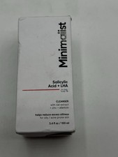 Minimalist 2 Salicylic Acid Face Wash Oily Skin with LHA Zinc 3.38 oz/100ml 363