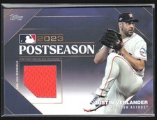 Justin Verlander 2024 Topps Postseason Performance Relics /99 Jersey #PPR-JV