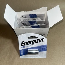 Lot Of (6) Energizer EL123APBP 123 Lithium Batteries