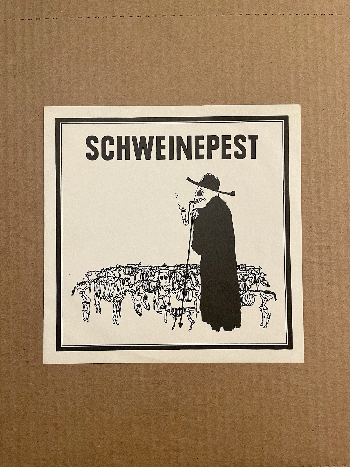 Schweinepest ‎– Schweinepest  7" EP - KBD Anti Cimex Black Flag Minor Threat