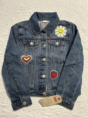 Levi's Little Girls Trucker Jacket 41P06-2M8X Size Small (8-10) NWT (S-05)