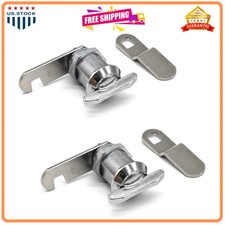 2Pcs 7/8 Inch Thumb Operated Cam Lock Non-Locking for RV Camper Storage