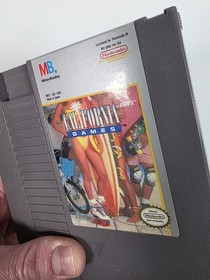 California Games Nintendo Entertainment System NES 1989 juego probado funcionando