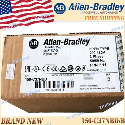 New in Box AB 150-C37NBD/B SMC-3 37A Smart Motor Controller 150C37NBD serB 1PC