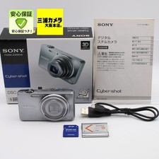 Excellent condition SONY Cyber Shot DSC WX100 Silver 18.2 million pixels optical
