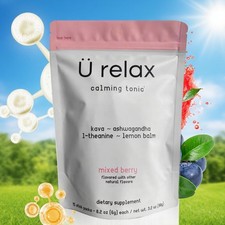 Relax Calming Drink Flavored Drinking Powder for Relaxation Women Relaxation-