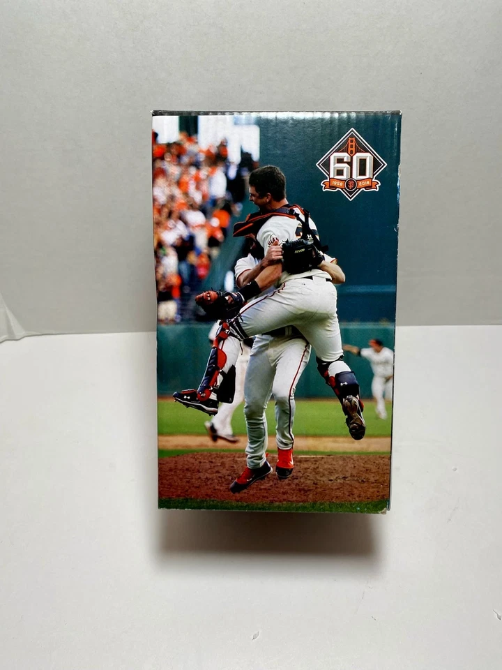 2018 旧金山 SF 巨人 BUSTER POSEY & BRIAN Wilson 2 摇头公仔套装 - 全新! — 第 4/4 张图片