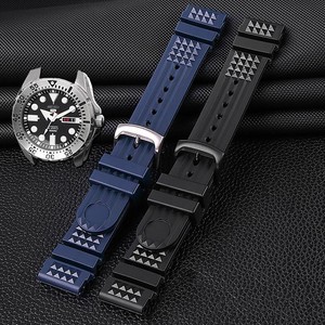 20mm rubber watch strap