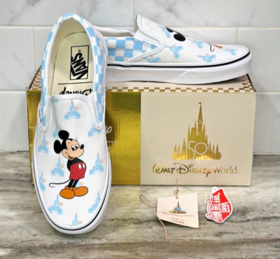 Disney 50th Anniversary Mickey Vans Classic Slip-O Slip On  display picture 1
