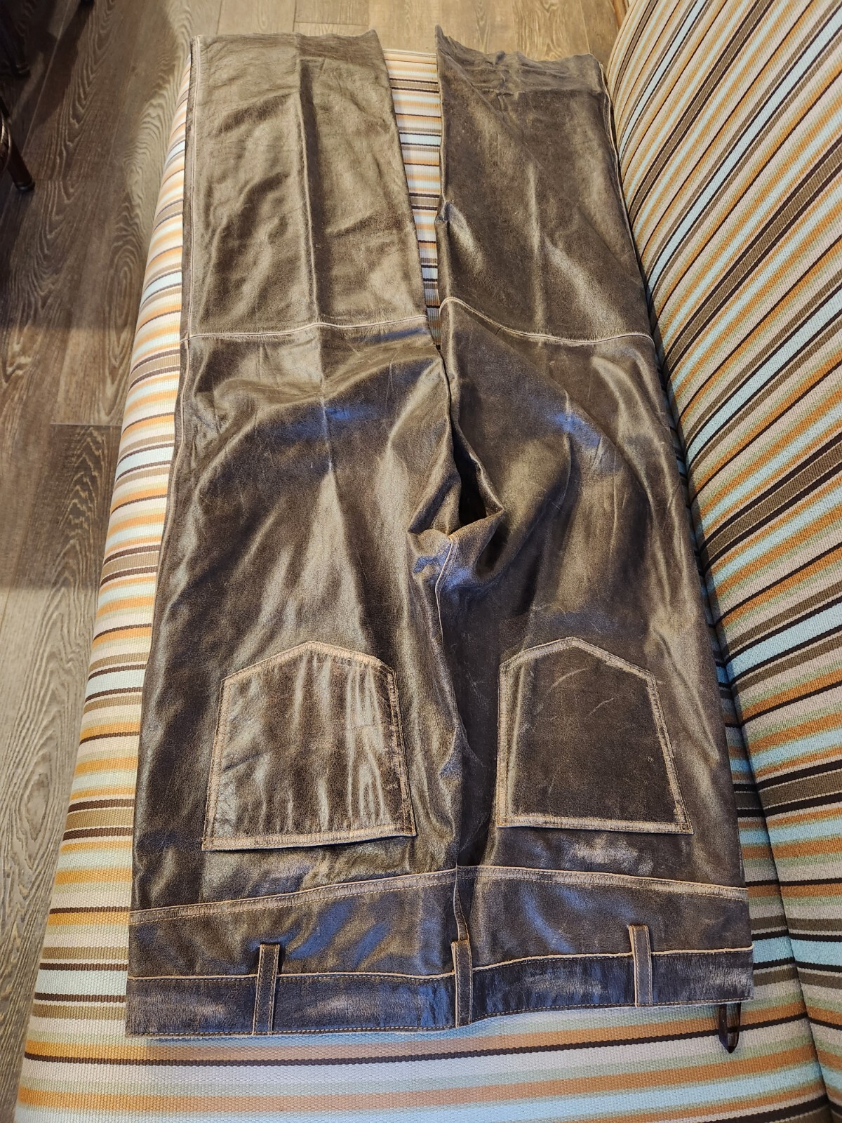 wilsons leather men Vintage brown pants Gem