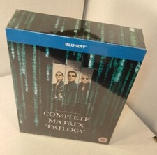 Matrix Trilogy [Blu-ray, Region Free] NEW (Sealed)- Box Shipping w/Tracking