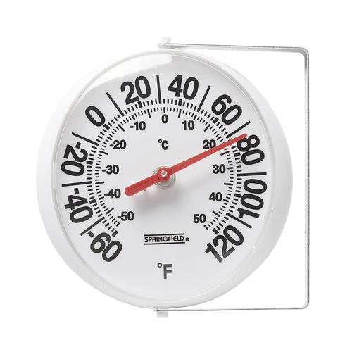 Springfield Big and Bold Thermometer with Mounting Bracket, Indoor Outdoor Therm - Picture 11 of 12