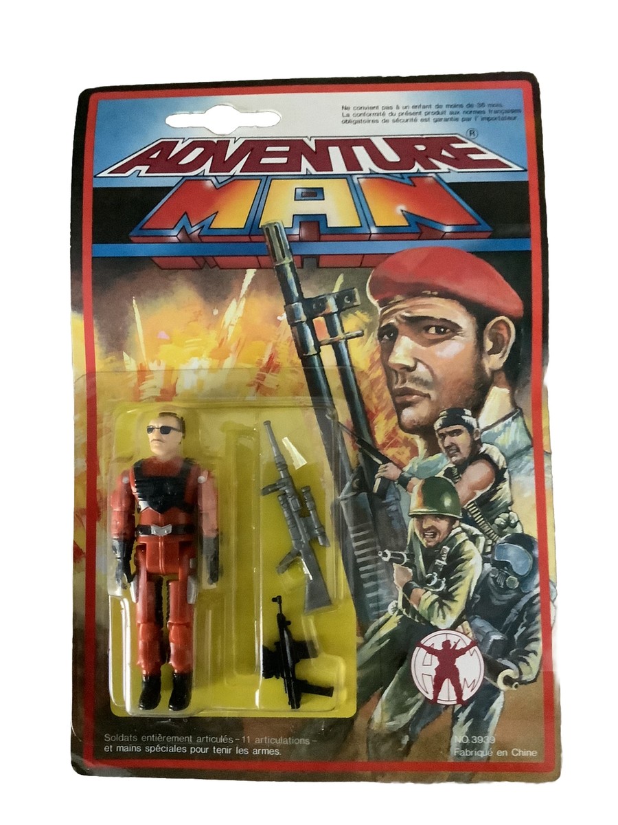 Adventure Man Dimitri Greco GI JOE KO French 3.75” Action Figure