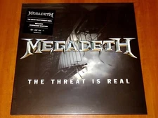 MEGADETH THE THREAT IS REAL FOREIGN POLICY 12" VINYL 2015 UNIVERSAL EU PRESS New