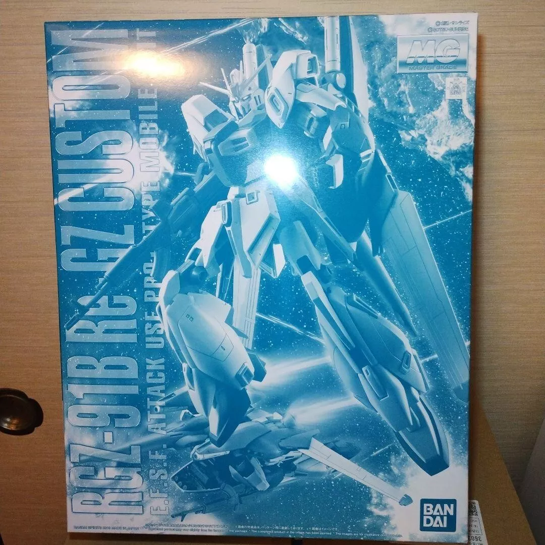 MG 1/100 Re-GZ Custom RGZ-91B Gunpla Model Kit Gundam Bandai Japan