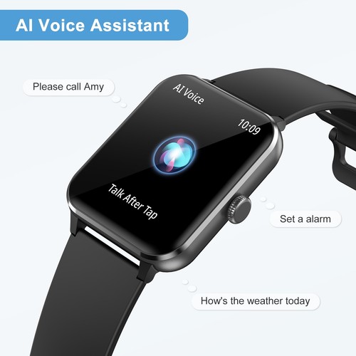 2025 Smart Watch For Men/Women Waterproof Smartwatch Bluetooth iPhone Samsung UK - Picture 6 of 7