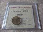 Switzerland - Helvetia - Rappen 1913B Ch. UNC * Cert: 3112 — photo 1