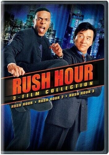 Rush Hour Trilogy - 3 Film Collection DVD, Rush Hour 1, 2 & 3 -NEW