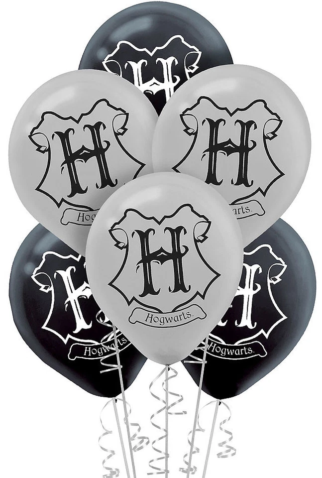 Globos de látex Harry Potter, decoración de fiesta de cumpleaños, mago Hogwarts 12ct. Foto 2 de 4
