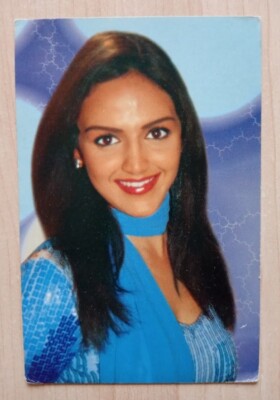 Esha Deol  Bollywood Rare Postcard Post Card
