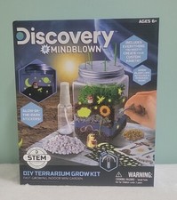 DISCOVERY MINDBLOWN DIY TERRARIUM GROW KIT FAST-GROWING INDOOR MINI GARDEN