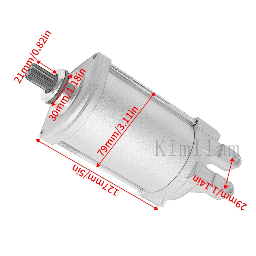 Motor de arranque para Aprilia Pegaso3 650 97-00 Pegaso 650 92-96 Pegaso ie 650 01-04 Foto 2 de 4