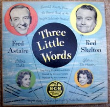 Three Little Words, 1951 Soundtrack Fred Astaire Red Skelton VINYL 10