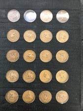 Collection De 18 Médailles Présidentielles Américaines En Bronze - Tome 2 (Hayes à Nixon) - Neuf