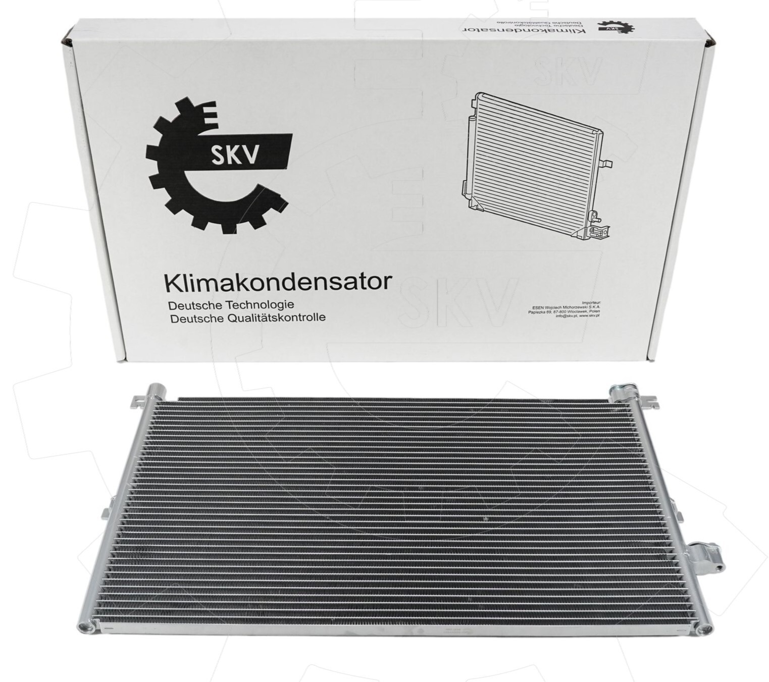 Condensateur climatisation FORD Mondeo III 1S7H19710BA radiateur de clim berline et break essence TDCI