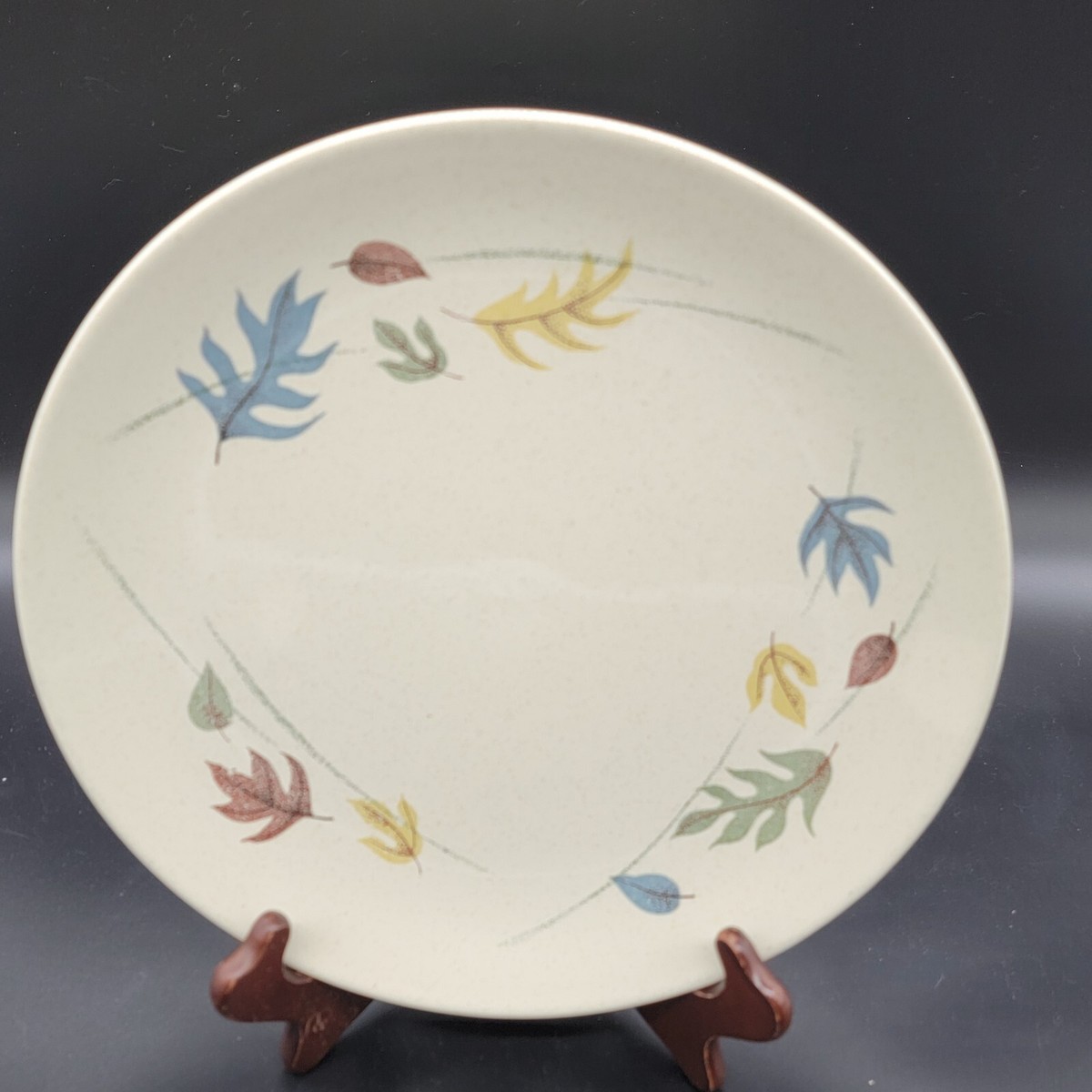 Franciscan Earthenware Autumn Leaves Inch Dinner Plate