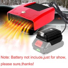 2 in 1 Car Electric Heater Heating Fan Defogger Defroster Fan For Makita Battery