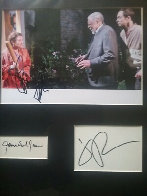 Carrie Fisher Jim Parsons James Earl Jones Big Bang Theorie signiert