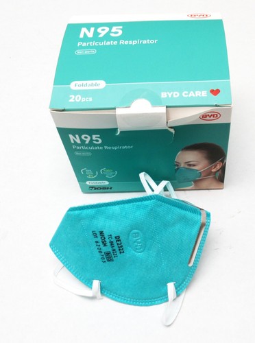 N95 Face Mask Medical Respiratory Protection for 95% Filtering Efficiency Level - Picture 9 of 13
