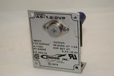 CONDOR INC. A5-1.2/OVP 115/230Vac , 5.0Vdc/1.2A Power Supply 