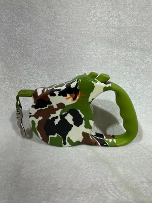 camo retractable dog leash