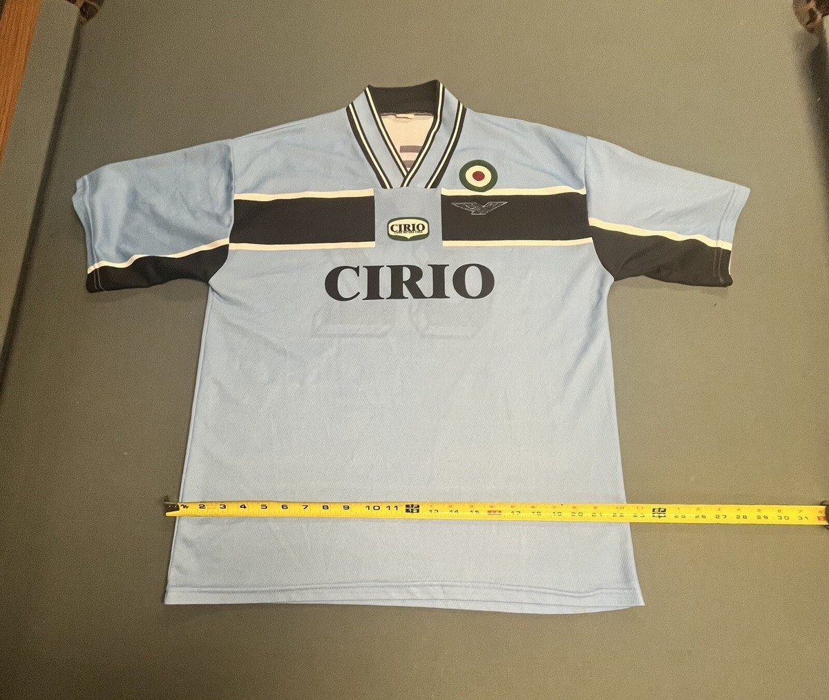 Vieri #32 - Vintage SS Lazio Soccer Shirt - Size L | eBay