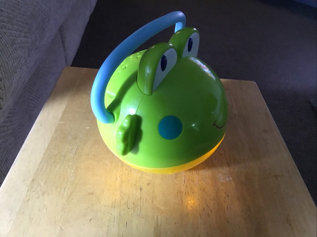 Bright Starts Lily pad In Lullaby Projector Frog Rare