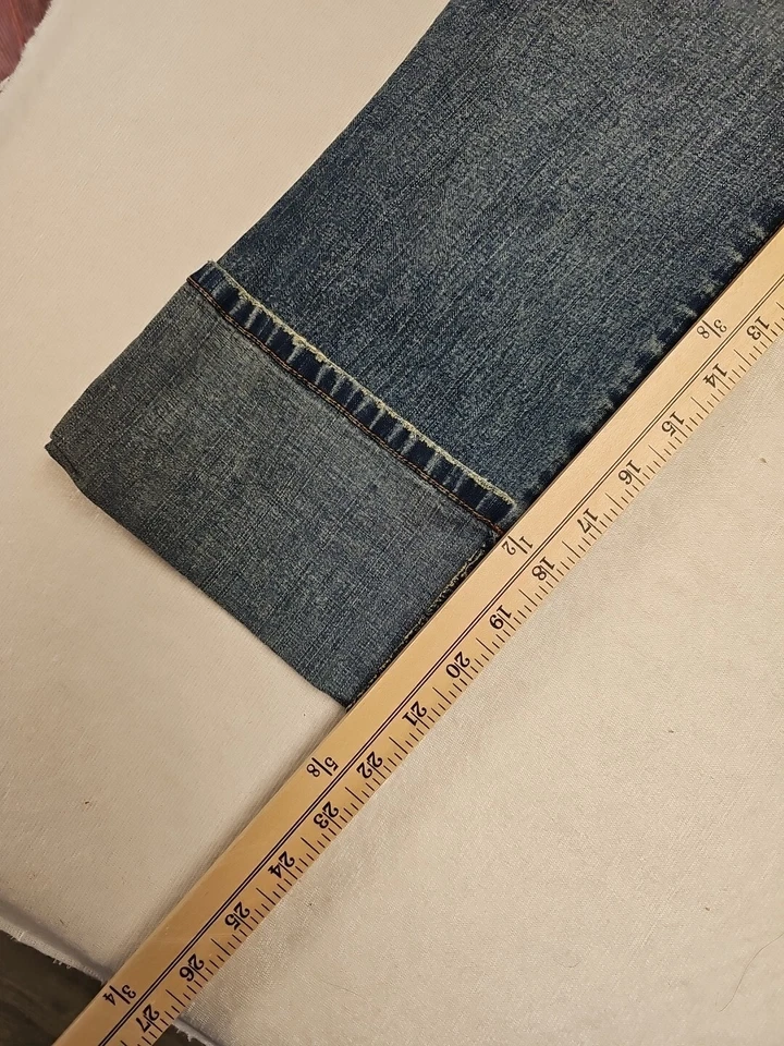 Fabulosity Denim Capri Elástico Juniors Talla 7 Bolsillos Embellecidos NUEVO Foto 2 de 4