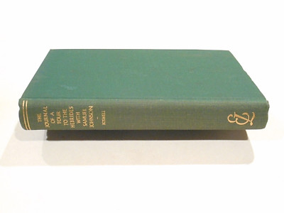 The Journal Of A Tour To The Hebrides With Samuel Johnson by James Boswell 1958
