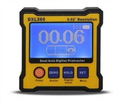 Dual Axis Meter Angle Sensor DXL360 Level Box Digital Protractor Inclinometer mi