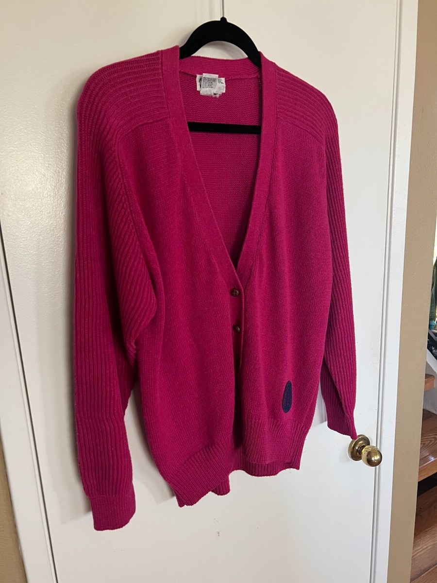 Anne Klein Ladies Long Sleeve Fuchsia Ladies Size Medium