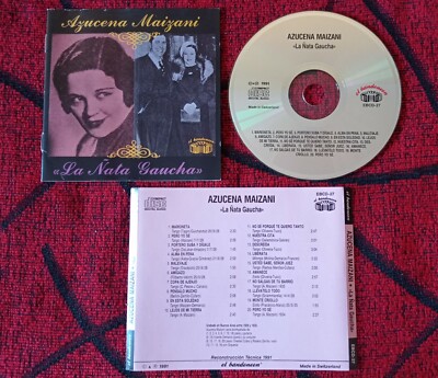 AZUCENA MAIZANI ** La Ñata Gaucha ** ORIGINAL 1991 CD | eBay